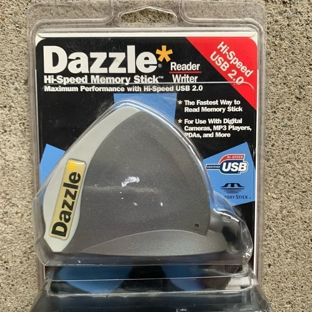 Dazzle Hi-Speed Memory Stick Reader Writer USB 2.0 *New*